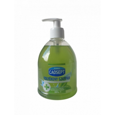 Caosept kézfertőtlenítő folyékony szappan zöld - pumpás - 500ml